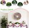 20 Inch 250th Anniversary Patriotic Wreath for Front Door, Red White Blue Artificial Greenery Wreath with Premium Printed Silk for Independence Day, Memorial Day & Veterans Day Decorations